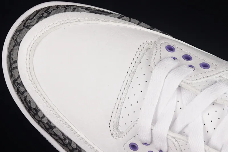 All categories Air Jordan Jordan series basketball shoes Air Jordan 3 Air Jordan 3 "Pine Green" AJ3 Joe 3 Villain Purple CT8532-105